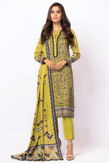 FW-42.1-21-MUSTARD Alkaram Winter Collection 2021
